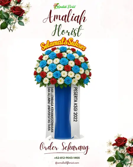 Standing Flowers Poka
